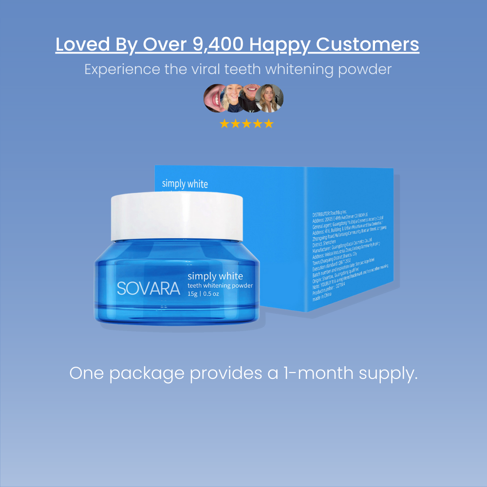 SOVARA Teeth Whitening Powder