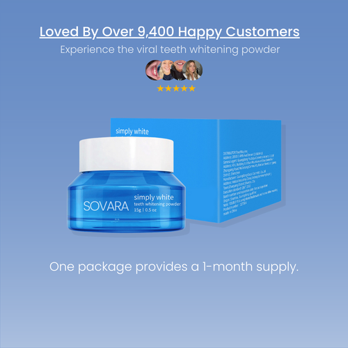SOVARA Teeth Whitening Powder