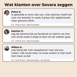 Sovara ricinusoliekompres-set