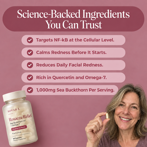Sea Buckthorn Capsules for Rosacea